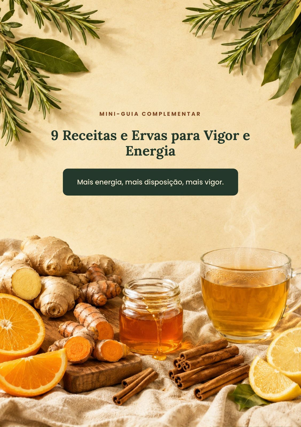 9 Receitas e Ervas Para Vigor e Energia